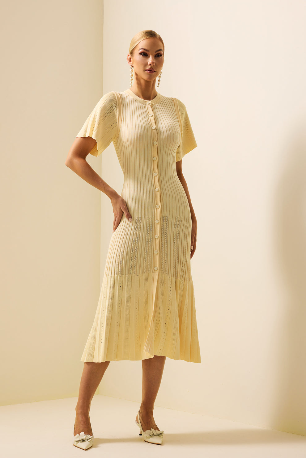 Knitted Midi Dress