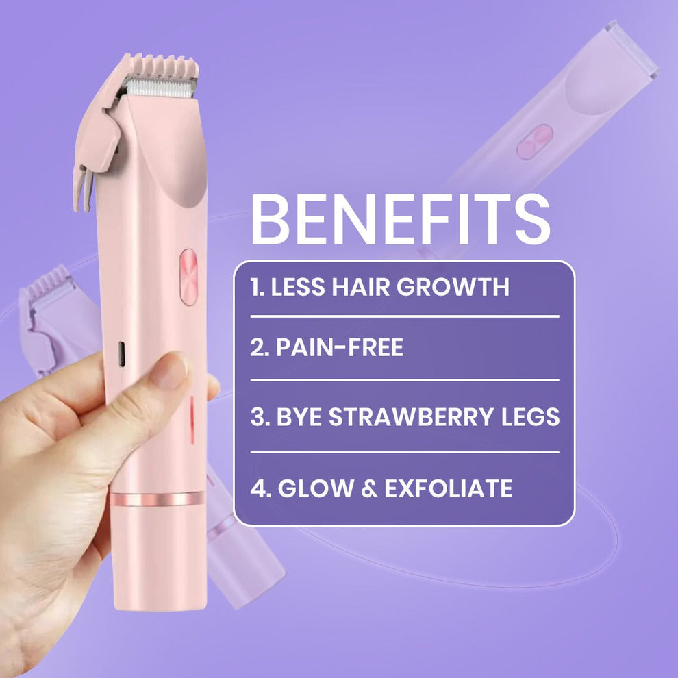 2 in 1 Women Beauty Shaver - Easy Hair Removal, Best Self-Care Gifts