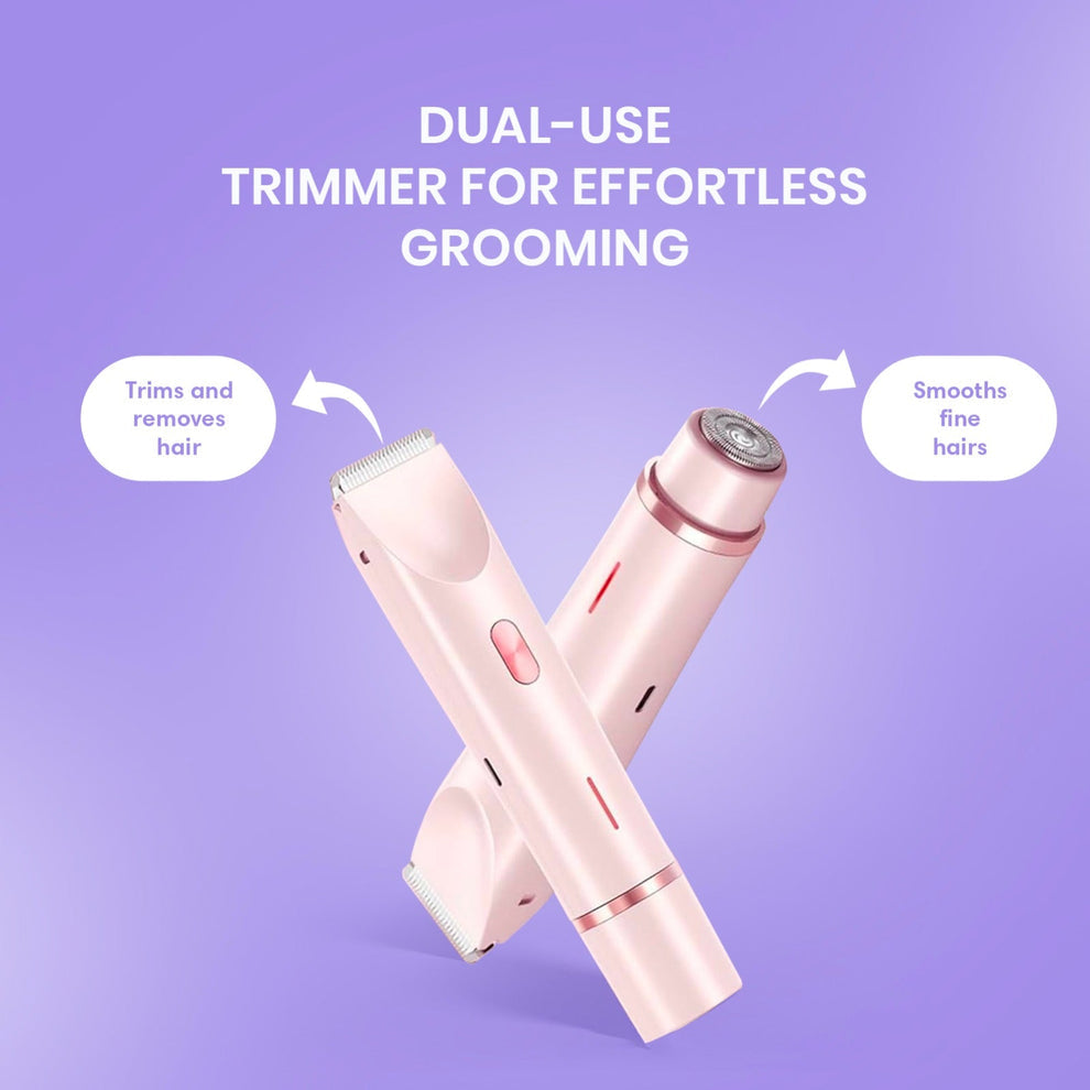 2 in 1 Women Beauty Shaver - Easy Hair Removal, Best Self-Care Gifts